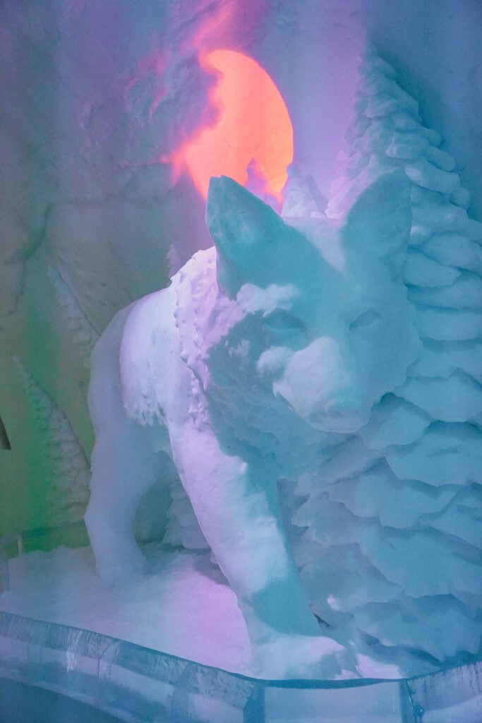 Hotel de Glace Grand Hall, Quebec, Canada