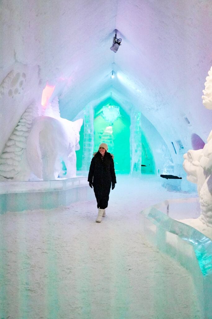 Hotel de Glace Grand Hall, Quebec, Canada