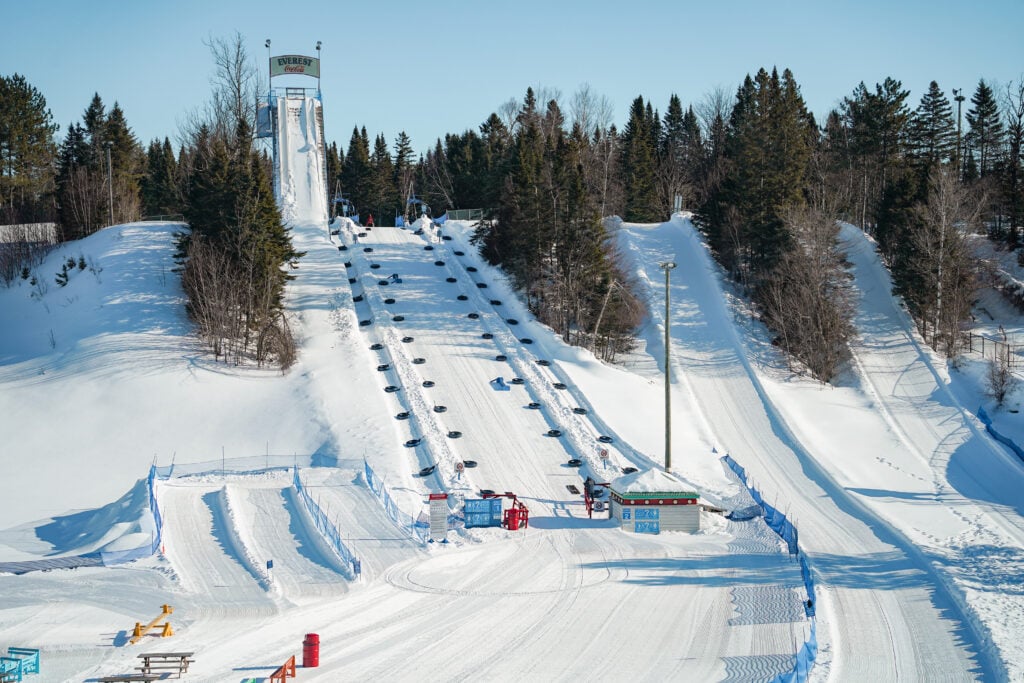Valcartier Village Winter Park, Quebec, Canada