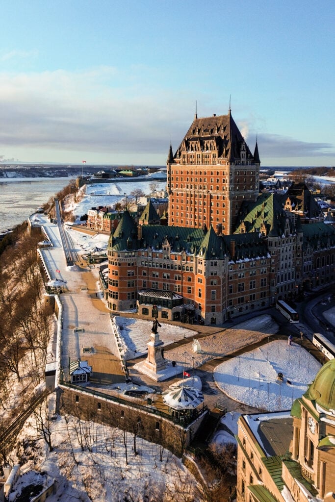 Fairmont Le Chateau Frontenac, Quebec City, Canada