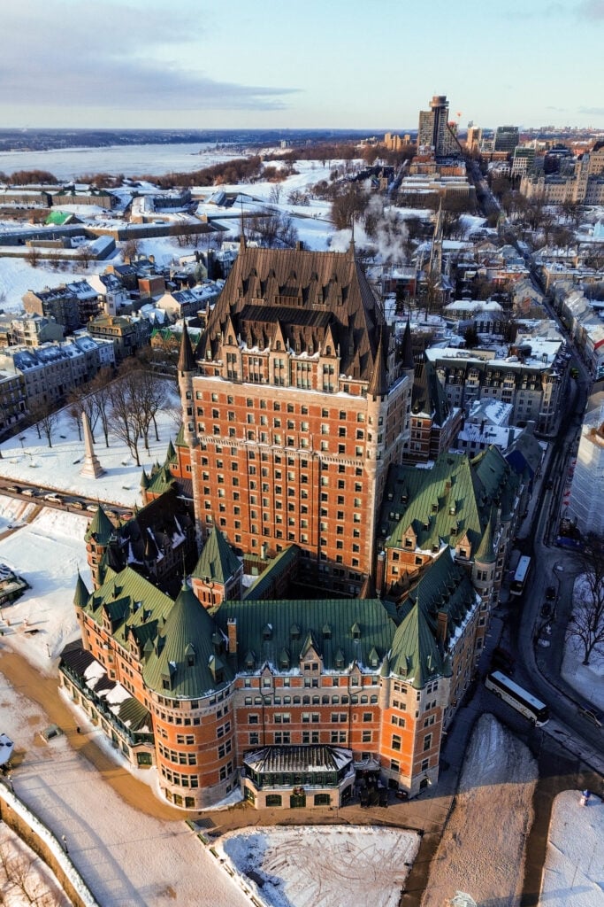 Fairmont Le Chateau Frontenac, Quebec City, Canada