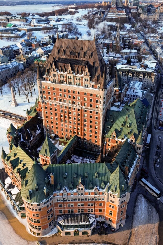 Fairmont Le Chateau Frontenac, Quebec City, Canada