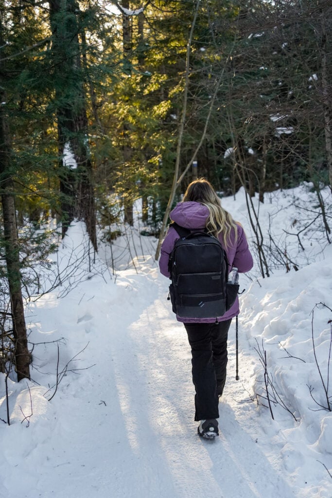 Sainte-Anne River Gorge Trail, Quebec, Canada