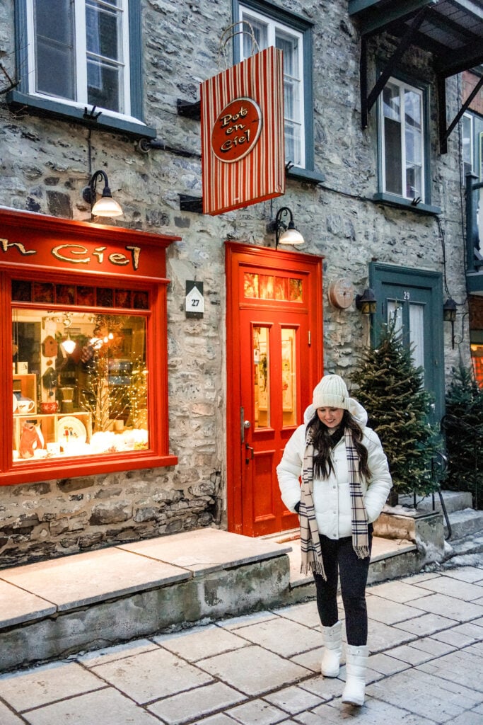 Rue du Petit Champlain, Quebec City, Canada