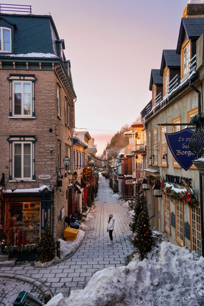 Break Neck Steps, Quebec City, Canada