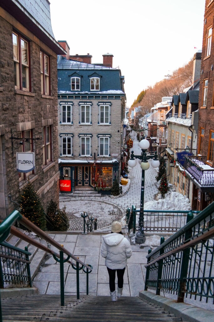Break Neck Steps, Quebec City, Canada