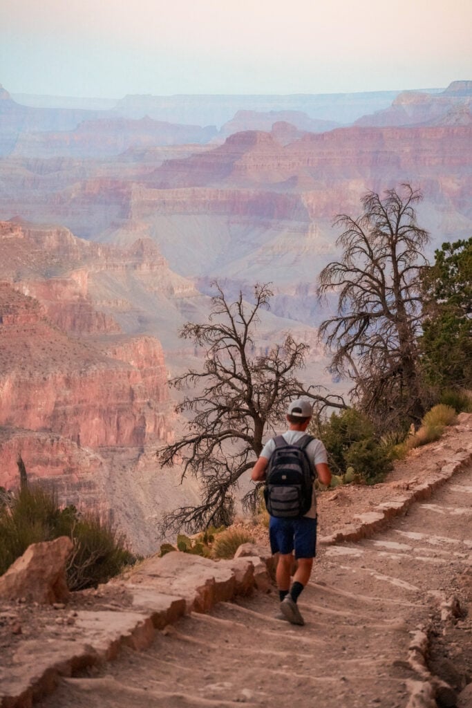 South Kaibab Trail to Cedar Ridge, Grand Canyon National Park, Arizona