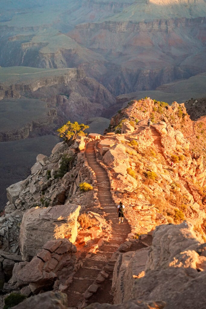 South Kaibab Trail to Cedar Ridge, Grand Canyon National Park, Arizona
