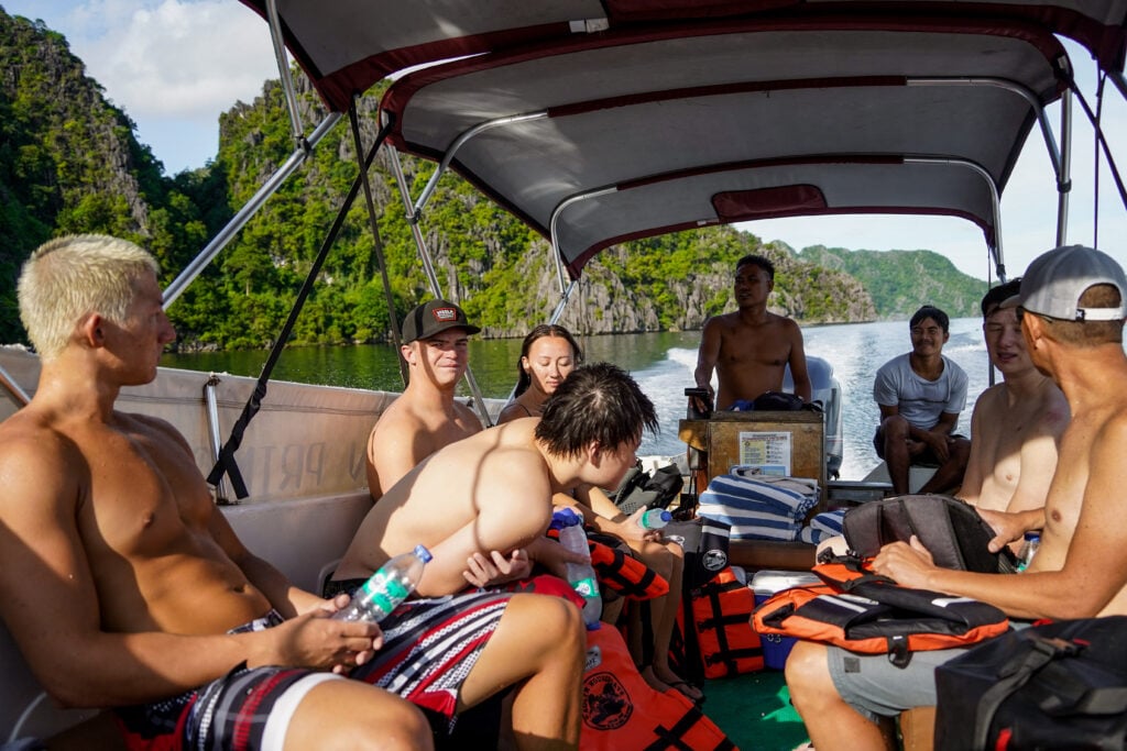 Island hopping tour, Coron Island, Palawan, Philippines
