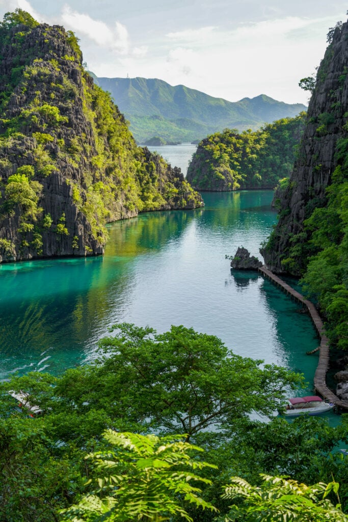 Kayangan Lake, Coron Island, Palawan, Philippines