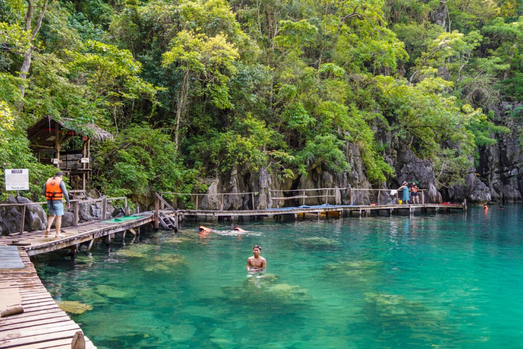 Kayangan Lake, Coron Island, Palawan, Philippines